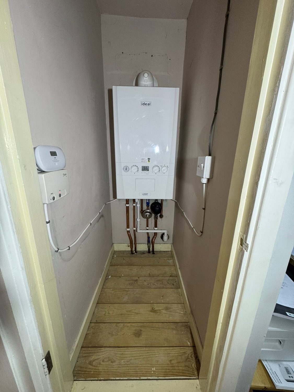 New Ideal boiler installed and commissioned